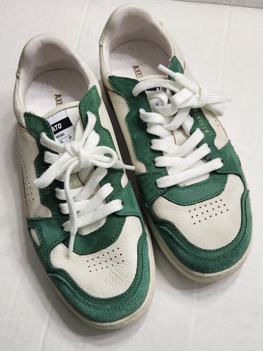 Axel Arigato Dice Lo Suede Lambskin Sneaker